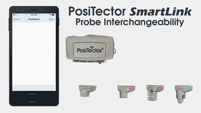 PosiTector SmartLink Probe Interchangeability