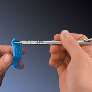 PosiPen has a very small, unique magnet which can be placed with pin-point accuracy on extremely small parts. Ideal for measuring non-magnetic coatings such as paint, enamel, plating, and hot-dip galvanizing on steel.