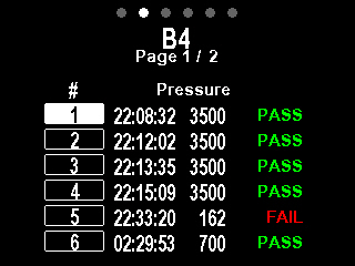 screenshot of AT-A screen during use