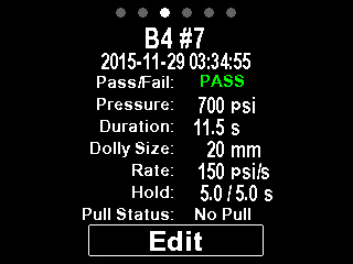 screenshot of AT-A screen during use