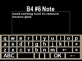 screenshot of AT-A screen during use