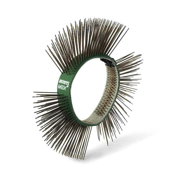 The MBX® Fine Green 11 mm belt is specifically designed for delicate and precise surface preparation tasks. Ideal for removing light rust, fine coatings, and surface contaminants, this fine-grade belt ensures minimal abrasion while delivering excellent cleaning performance. Its 11 mm width allows for detailed work in confined or intricate areas, making it perfect for automotive, industrial, and maintenance applications. Built with high-quality materials, the MBX® Fine Green belt guarantees durability and consistent results for professional-grade surface treatment.