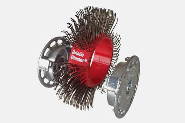 The Bristle Blaster® is a specially designed rotary bristle tool that both removes corrosion and generates an anchor profile.

Bristle Blaster® Pneumatic is ATEX-approved