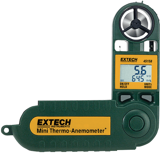 Mini Thermo-Anemometer with Humidity
