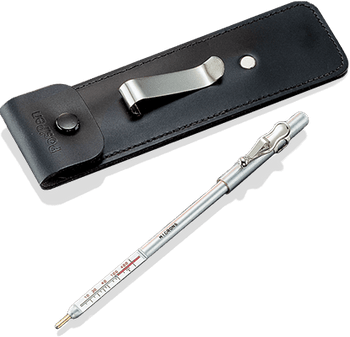 PosiPen has a very small, unique magnet which can be placed with pin-point accuracy on extremely small parts. Ideal for measuring non-magnetic coatings such as paint, enamel, plating, and hot-dip galvanizing on steel.