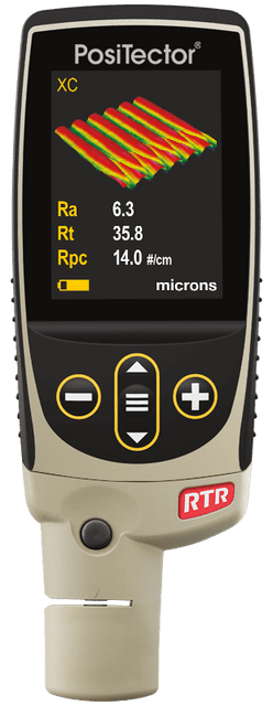 Replica Tape Reader Peak Density Gauge