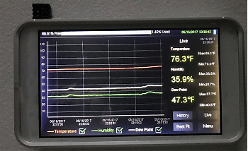 Digi-Sense Temperature/RH Touch Screen Recorder with NIST Traceable Calibration