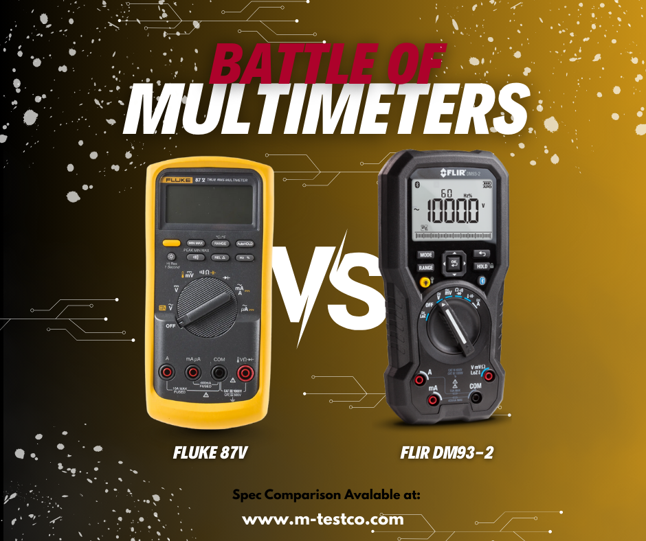 FLIR DM93-2 vs Fluke 87V