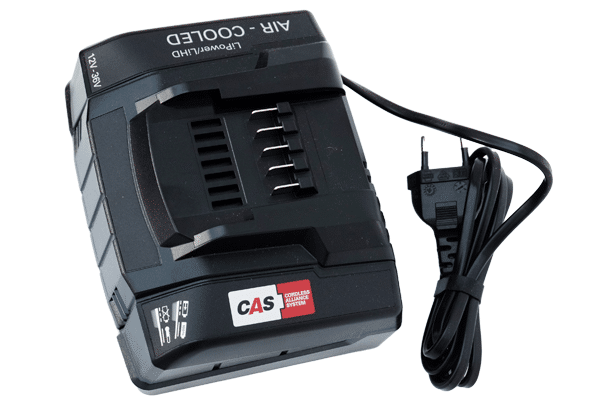 The new cordless technology for the Bristle Blaster®  including the safety switch. It includes the anti-vibrating handle and a new robust fronthead.