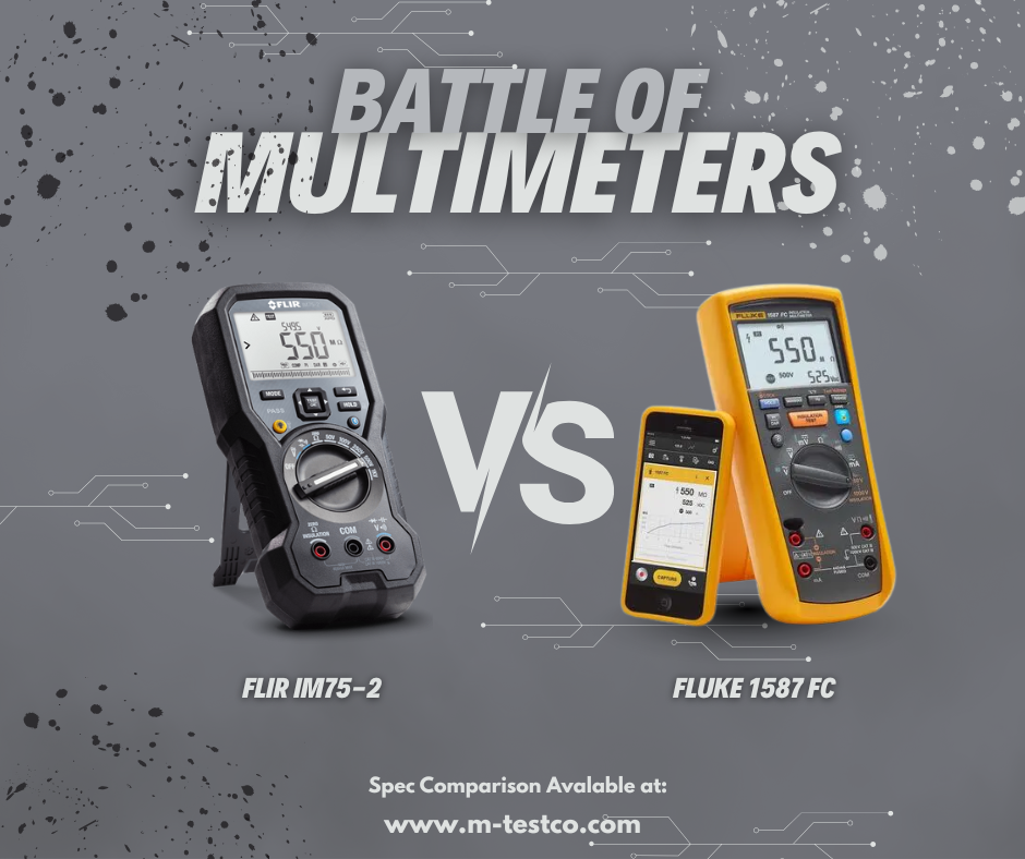 FLIR IM75-2 vs Fluke 1587 FC