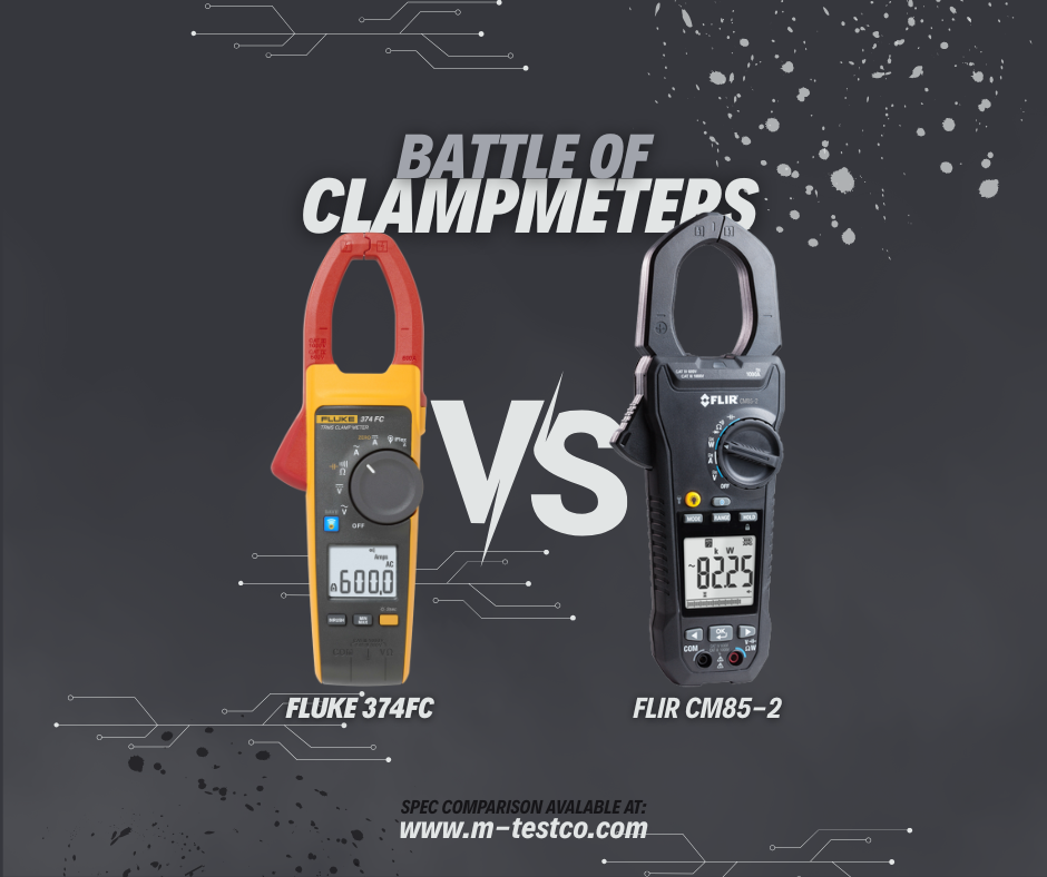 FlIR CM85-2 vs. Fluke 374FC