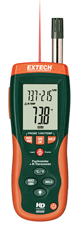 DIGITAL PSYCHROMETER + IR THERMOMETER