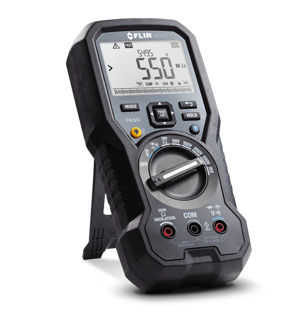 Insulation Tester and Digital Multimeter with METERLiNK® | FLIR IM75-2
