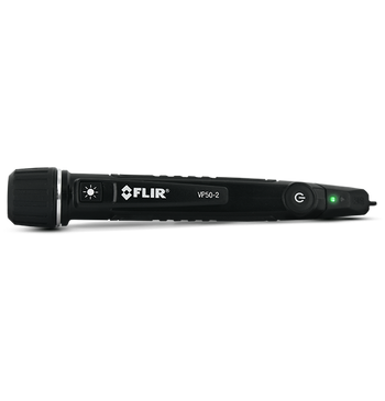 Triple Alarm CAT IV Non-Contact Voltage Detector with Flashlight | FLIR VP50-2