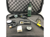 Comes with an:

Extech RH350- Relative Humidity, Dew Point, and Temperature

Surface Temperature Gauge - 0-150F

Spring Micrometer and 1 roll X-Course TestEx tape for Surface Profile

TQC SP-4085 SS 0-30 mils wet film comb

Paint Thermometer

Positest FM Banana Gauge for Dry Film Thickness

Lighted Inspection Mirror

Case

This will get you through most inspection Jobs.