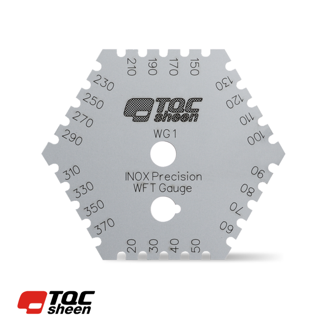 TQC Hexagonal Wet Film Combs - microns