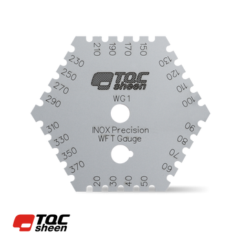 TQC Hexagonal Wet Film Combs - microns